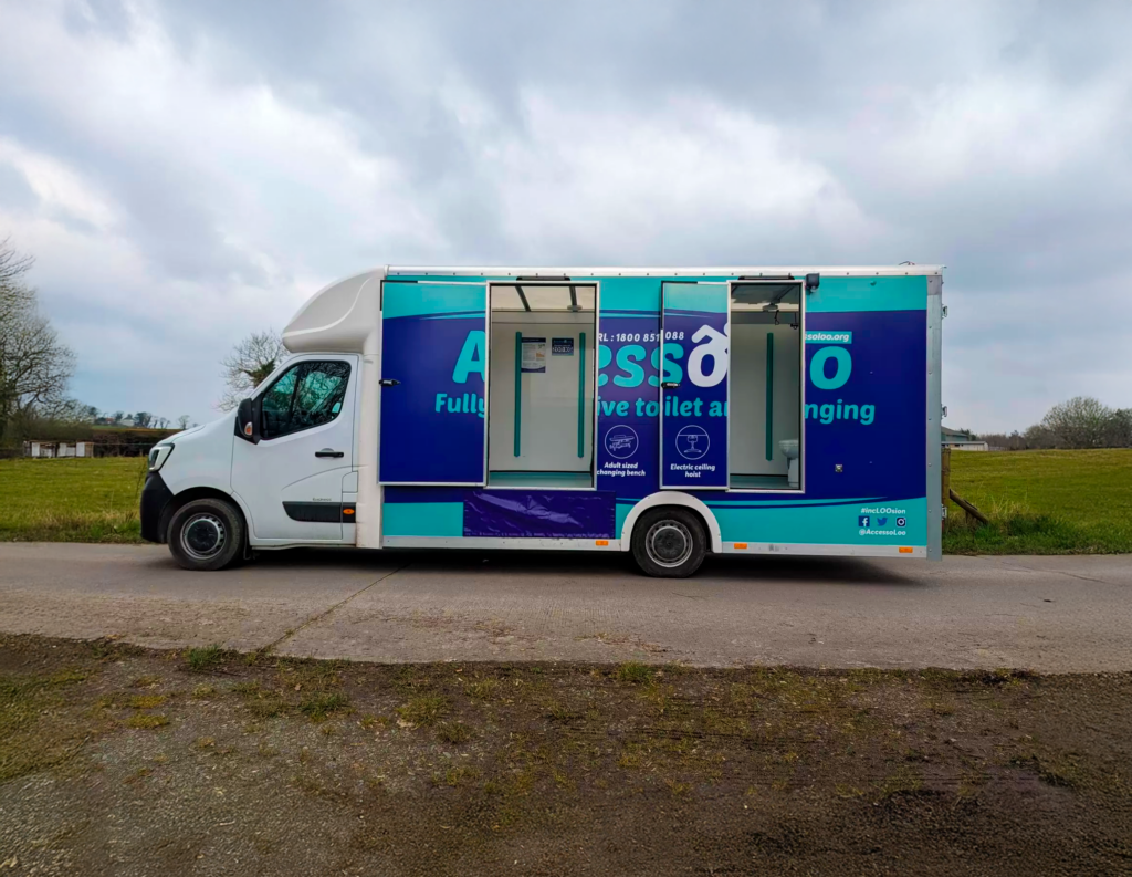 Accessible toilet facilities at inclusive events in Ireland, organised by Able Events